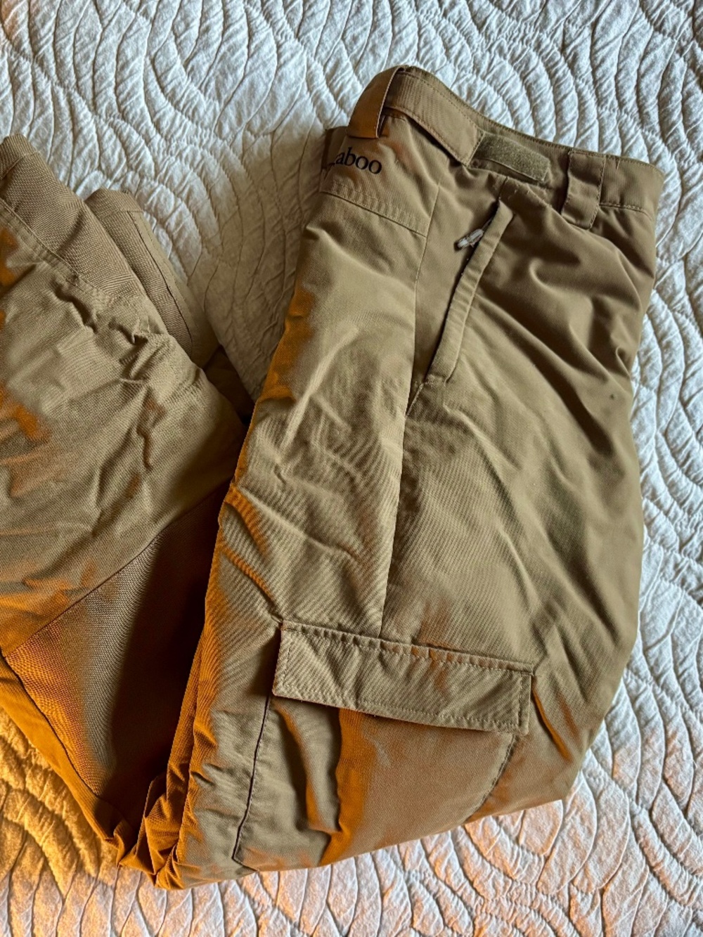 Columbia youth Bugaboo pants